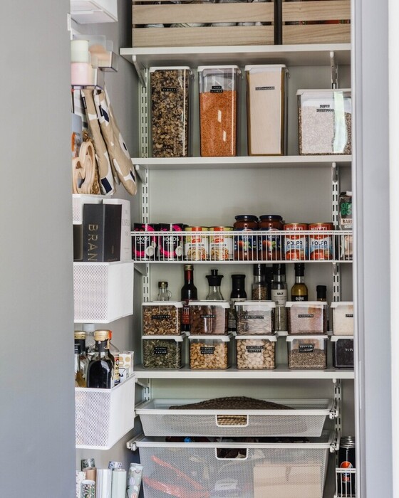 Trådhyllkorg Vit 60 x 40 cm Elfa